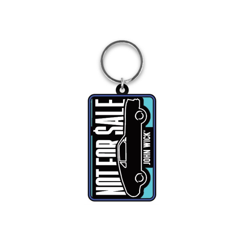 PYRAMID INTERNATIONAL JOHN WICK NOT FOR SALE KEYCHAIN KEYRING