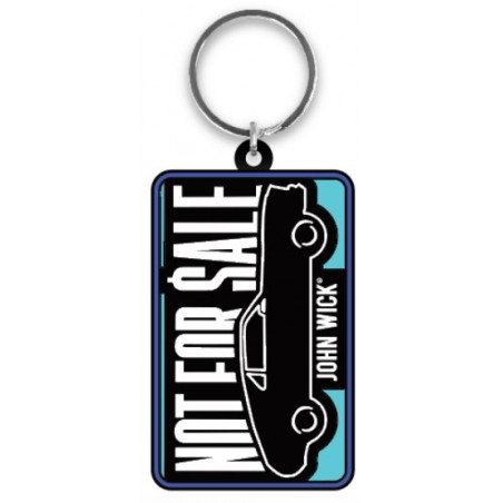 JOHN WICK NOT FOR SALE KEYCHAIN KEYRING