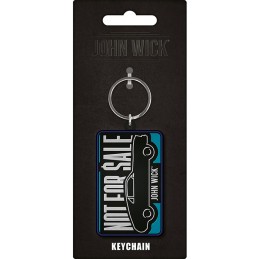 PYRAMID INTERNATIONAL JOHN WICK NOT FOR SALE KEYCHAIN KEYRING