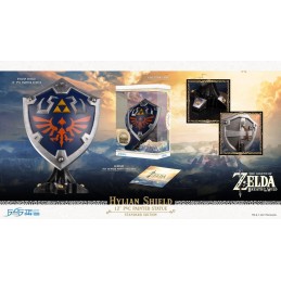 FIRST4FIGURES THE LEGEND OF ZELDA BREATH OF THE WILD HYLIAN SHIELD PVC REPLICA 29CM