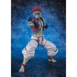 BANDAI DEMON SLAYER S.H. FIGUARTS AKAZA ACTION FIGURE