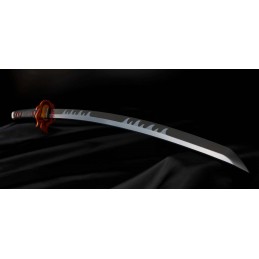 DEMON SLAYER NICHIRIN SWORD TANJIRO KAMADO (KYOJURO RENGOKU SWORD GUARD VER.) SPADA PROPLICA BANDAI