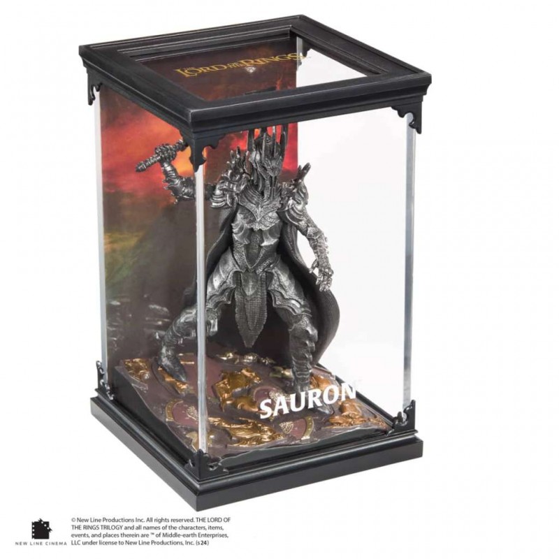 NOBLE COLLECTIONS LORD OF THE RINGS SAURON DIORAMA STATUE FIGURE