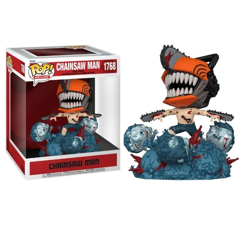 FUNKO POP! CHAINSAW MAN POP DELUXE BOBBLE HEAD FIGURE FUNKO