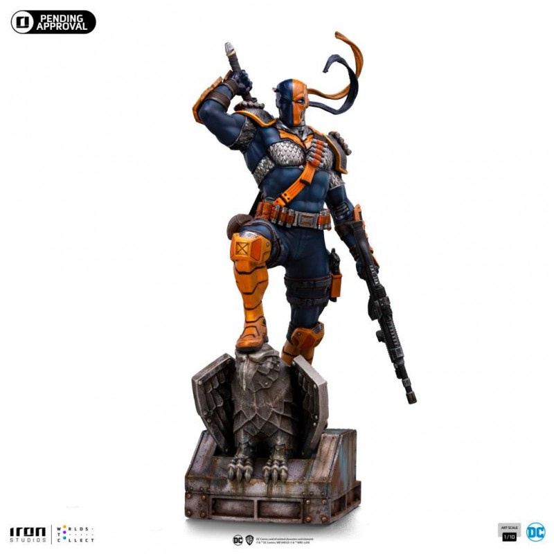 DC COMICS DEATHSTROKE ART SCALE 1/10 STATUA FIGURE IRON STUDIOS