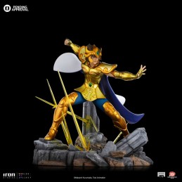 SAINT SEIYA LEO AIOLIA ART SCALE 1/10 STATUA FIGURE IRON STUDIOS