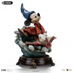 DISNEY CLASSICS SORCERER MICKEY ART SCALE DELUXE 1/10 STATUA FIGURE IRON STUDIOS