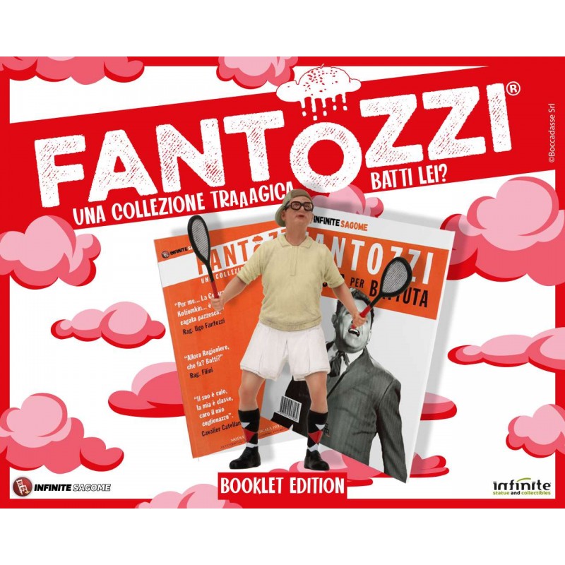 FANTOZZI FILINI BATTI LEI BOOKLET EDITION PVC MINI FIGURE INFINITE STATUE