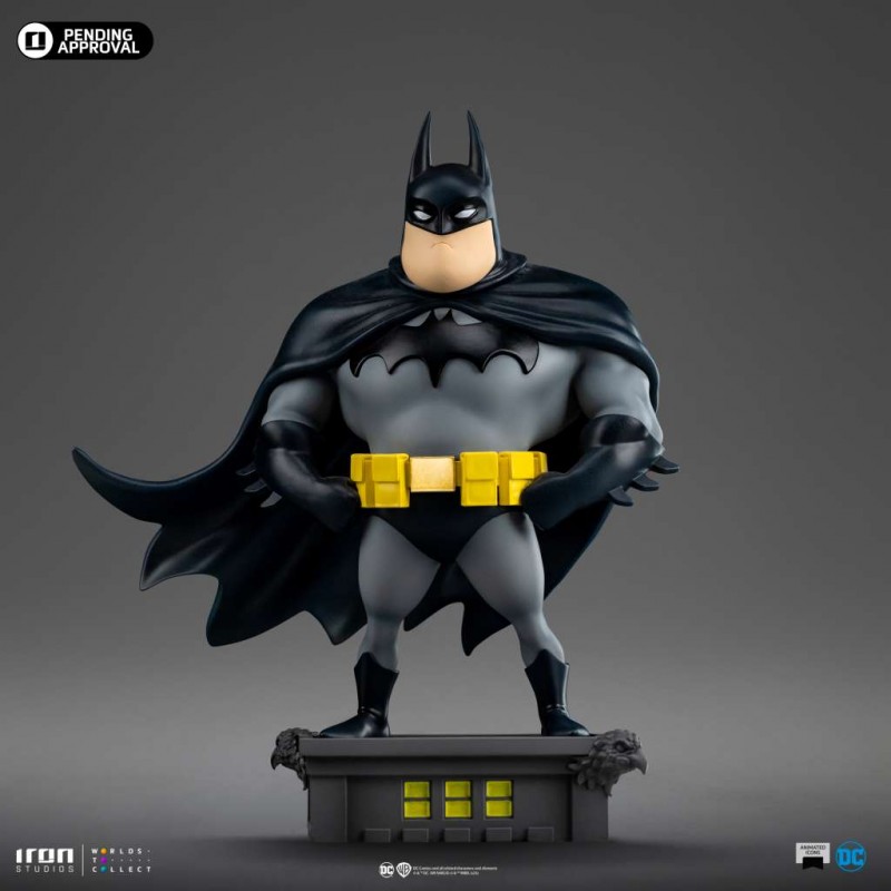 BATMAN ANIMATED ICONS STATUA FIGURE IRON STUDIOS