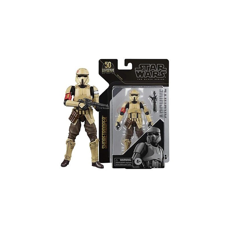 STAR WARS THE BLACK SERIES ARCHIVE SHORETROOPER ACTION FIGURE HASBRO