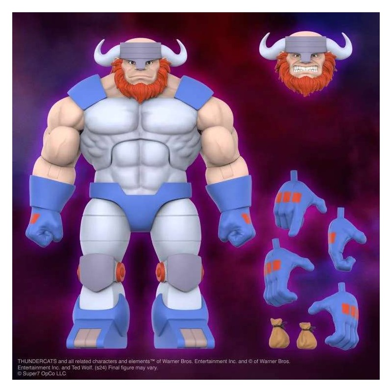 SUPER7 THUNDERCATS ULTIMATES CRUNCHER 18CM ACTION FIGURE