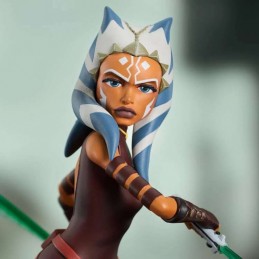 STAR WARS GALLERY CLONE WARS AHSOKA STATUA FIGURE DIAMOND SELECT