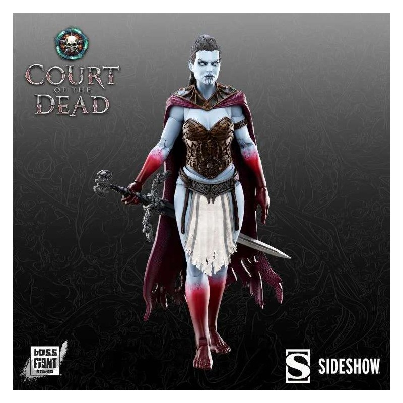 COURT OF THE DEAD KIER DEATH WARBRINGER ACTION FIGURE BOSS FIGHT STUDIO