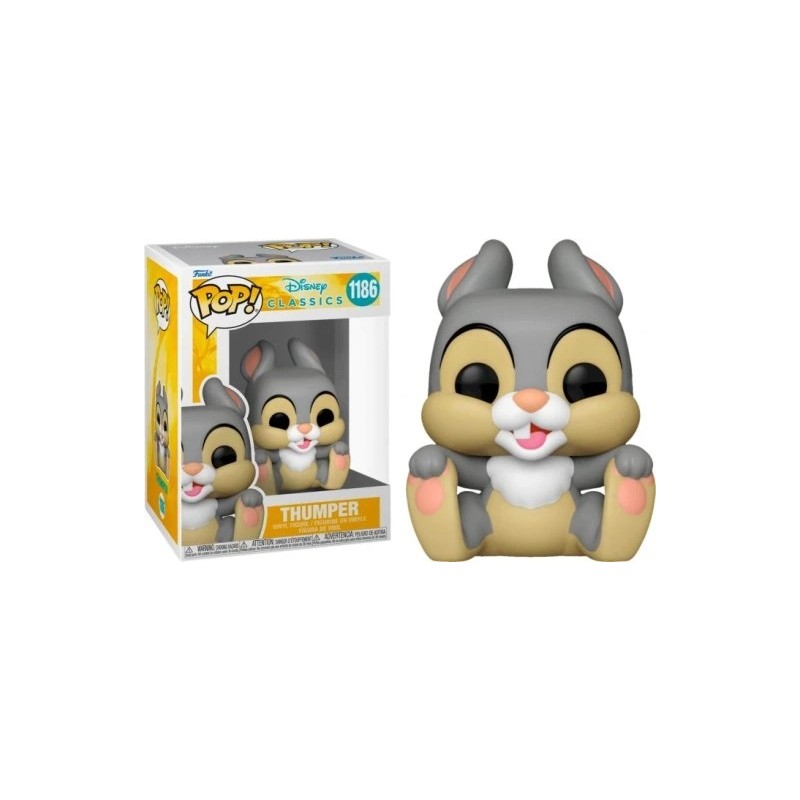 FUNKO FUNKO POP! DISNEY CLASSICS BAMBI THUMPER BOBBLE HEAD FIGURE