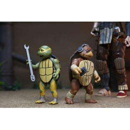 TEENAGE MUTANT NINJA TURTLES THE LAST RONIN GRAMMY APRIL WITH BABY YI & MOJA ACTION FIGURE NECA