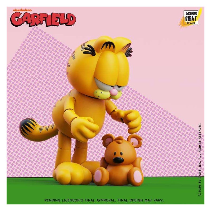 GARFIELD ACTION FIGURE BOSS FIGHT STUDIO