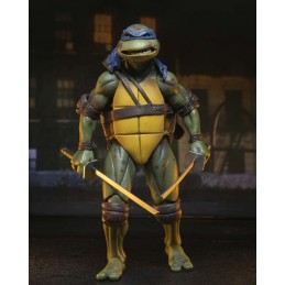 TEENAGE MUTANT NINJA TURTLES 1990 LEONARDO VS SHREDDER ACTION FIGURE NECA