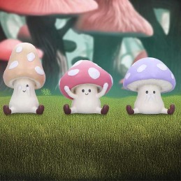 THREE WISE TOADSTOOLS STATUA FIGURE NEMESIS NOW