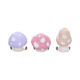 THREE WISE TOADSTOOLS STATUA FIGURE NEMESIS NOW