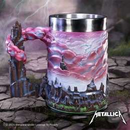 NEMESIS NOW METALLICA CREEPING DEATH RESIN TANKARD