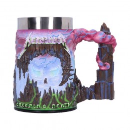 NEMESIS NOW METALLICA CREEPING DEATH RESIN TANKARD