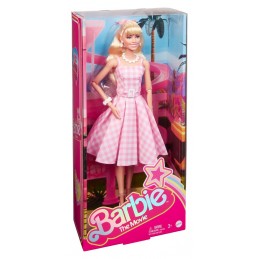 MATTEL BARBIE THE MOVIE BARBIE IN PINK GINGHAM DRESS DOLL ACTION FIGURE