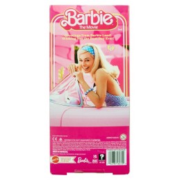 BARBIE THE MOVIE BARBIE IN PINK GINGHAM DRESS DOLL ACTION FIGURE MATTEL