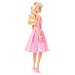 MATTEL BARBIE THE MOVIE BARBIE IN PINK GINGHAM DRESS DOLL ACTION FIGURE