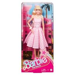 MATTEL BARBIE THE MOVIE BARBIE IN PINK GINGHAM DRESS DOLL ACTION FIGURE