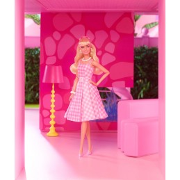 BARBIE THE MOVIE BARBIE IN PINK GINGHAM DRESS DOLL ACTION FIGURE MATTEL