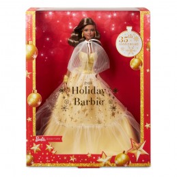 BARBIE SIGNATURE 2023 HOLIDAY BARBIE 35TH ANN. DOLL ACTION FIGURE MATTEL