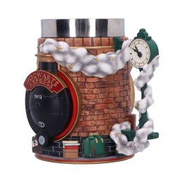 HARRY POTTER PLATORM 9 3/4 TANKARD BOCCALE IN RESINA NEMESIS NOW