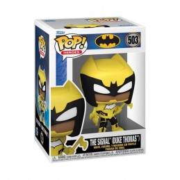 FUNKO FUNKO POP! BATMAN THE JOKER WAR ZONE THE SIGNAL DUKE THOMAS BOBBLE HEAD FIGURE