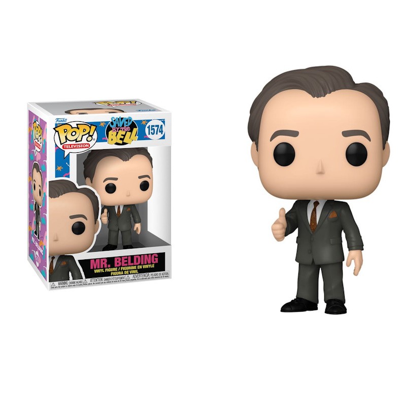 FUNKO POP! BAYSIDE SCHOOL SAVED BY THE BELL MR. BELDING BOBBLE HEAD FIGURE FUNKO