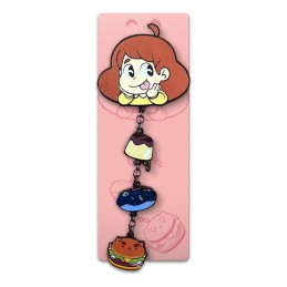 BEE AND PUPPYCAT DANGLING PIN BADGE BEE SPILLA YOUTOOZ