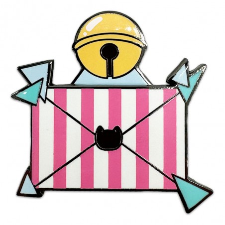 BEE AND PUPPYCAT BOBBLE PIN BADGE LETTER