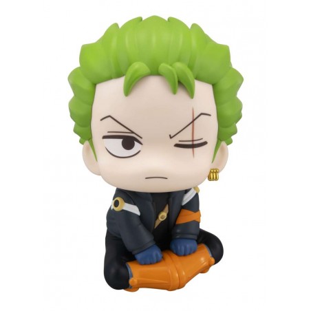 ONE PIECE LOOK UP RORONOA ZORO FUTURE ISLAND EGGHEAD 10CM MINI FIGURE