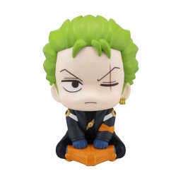 MEGAHOUSE ONE PIECE LOOK UP RORONOA ZORO FUTURE ISLAND EGGHEAD 10CM MINI FIGURE