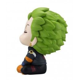 MEGAHOUSE ONE PIECE LOOK UP RORONOA ZORO FUTURE ISLAND EGGHEAD 10CM MINI FIGURE