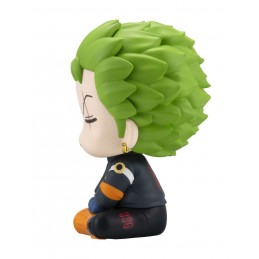 MEGAHOUSE ONE PIECE LOOK UP RORONOA ZORO FUTURE ISLAND EGGHEAD 10CM MINI FIGURE