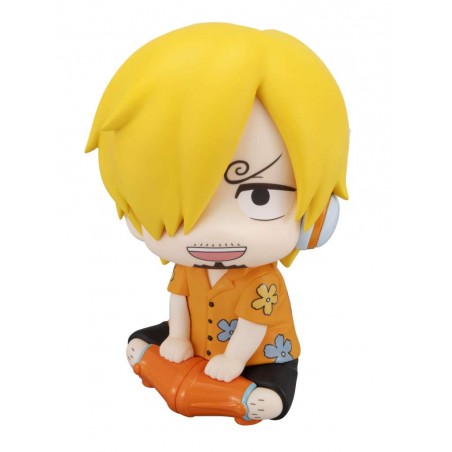 ONE PIECE LOOK UP SANJI FUTURE ISLAND EGGHEAD 10CM MINI FIGURE