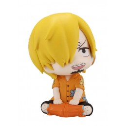 MEGAHOUSE ONE PIECE LOOK UP SANJI FUTURE ISLAND EGGHEAD 10CM MINI FIGURE