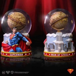 SUPERMAN THE DAILY PLANET SNOW GLOBE PALLA DI NEVE NEMESIS NOW