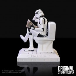 STAR WARS ORIGINAL STORMTROOPER POOPER TROOPER STATUA FIGURE NEMESIS NOW