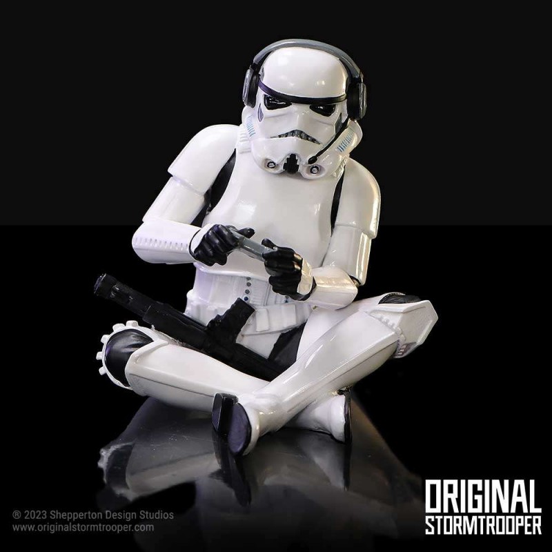 NEMESIS NOW STAR WARS ORIGINAL STORMTROOPER WHAT A CATCH FISHING STATUE FIGURE