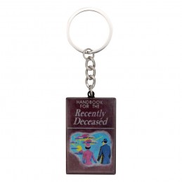 BEETLEJUICE HANDBOOK OF THE RECENTLY DECEASED KEYCHAIN PORTACHIAVI FANATTIK