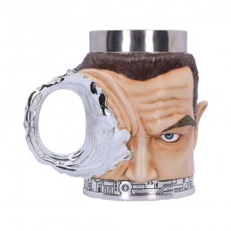 NEMESIS NOW TERMINATOR 2 T-100 RESIN TANKARD