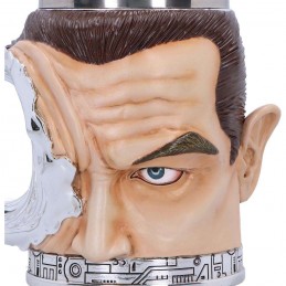 NEMESIS NOW TERMINATOR 2 T-100 RESIN TANKARD