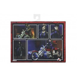 TEENAGE MUTANT NINJA TURTLES THE LAST RONIN CASEY MARIE WITH MOTORCYCLE ACTION FIGURE NECA