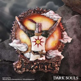 NEMESIS NOW DARK SOULS SOLAIRE RESIN WALL PLAQUE